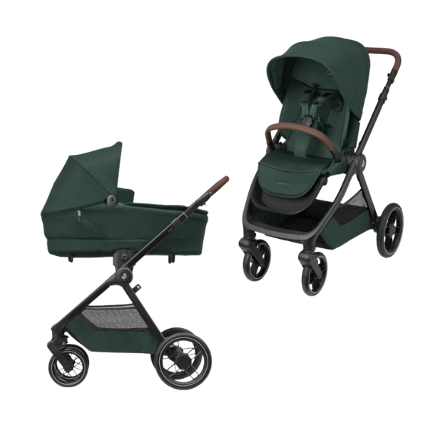 Pachet 4 in 1 Maxi-Cosi Oxford Green - carucior cu landou Sense