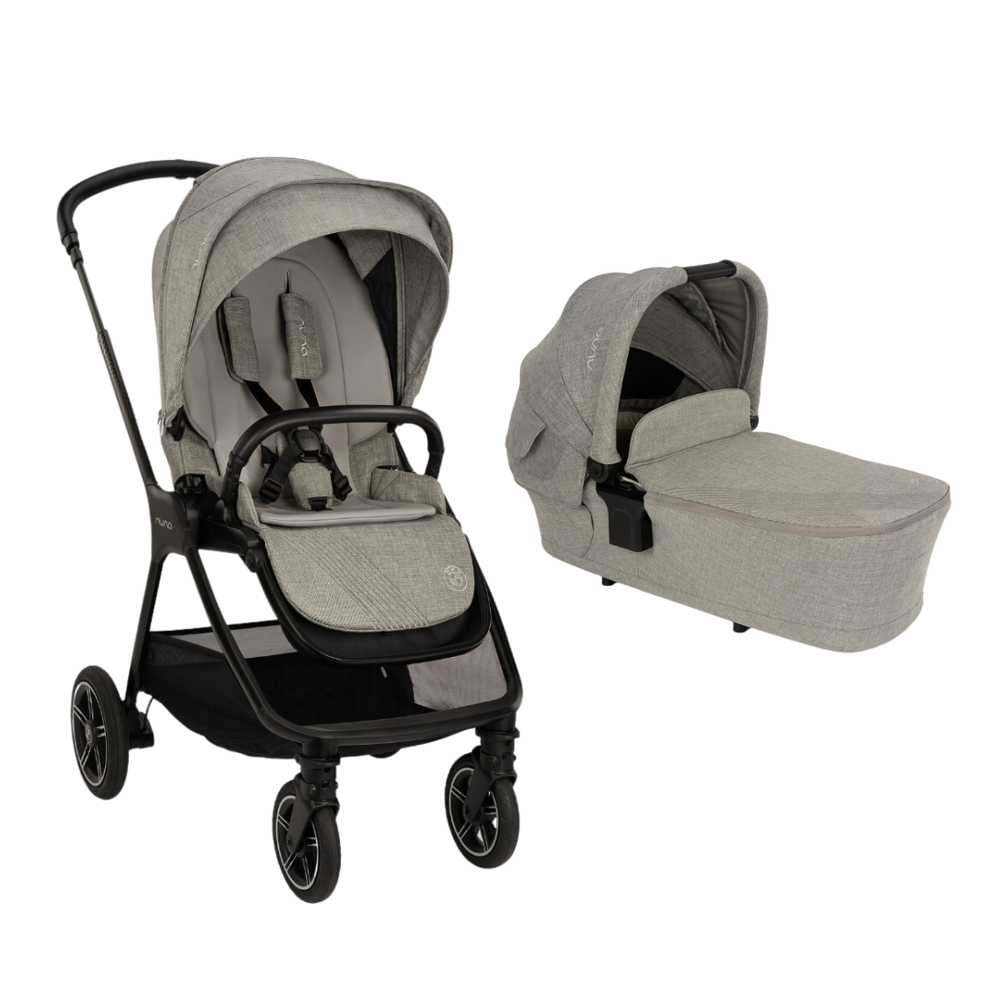 Pachet Cărucior 2 în 1 Nuna TRIV next + Landou LYTL - Certificat GREENGUARD