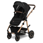 Carucior 3 in 1 Lionelo Amber, Negru Onyx