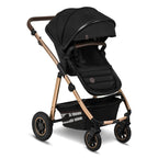 Carucior 3 in 1 Lionelo Amber, Negru Onyx