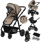 Carucior 3 in 1 Lionelo Amber, Bej