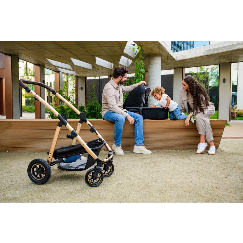 Carucior 3 in 1 Lionelo Amber, Bej
