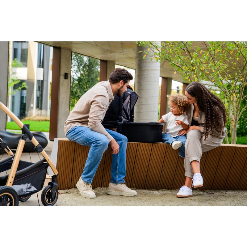 Carucior 3 in 1 Lionelo Amber, Bej
