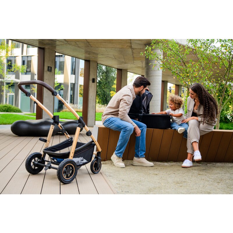 Carucior 3 in 1 Lionelo Amber, Bej