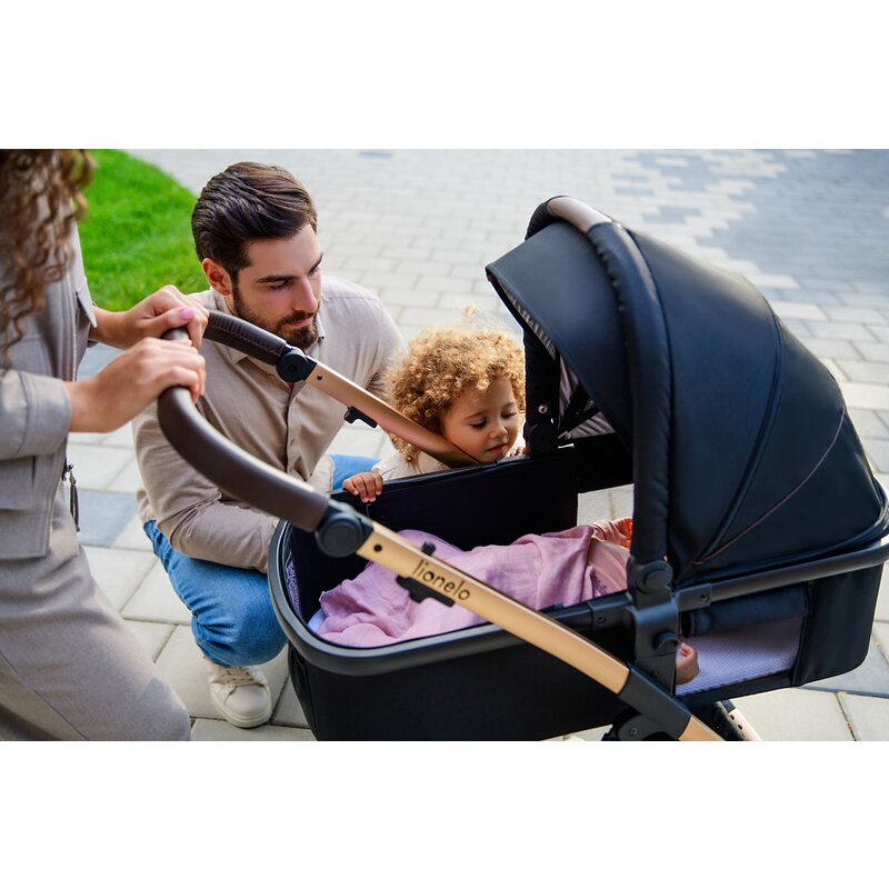 Carucior 3 in 1 Lionelo Amber, Bej