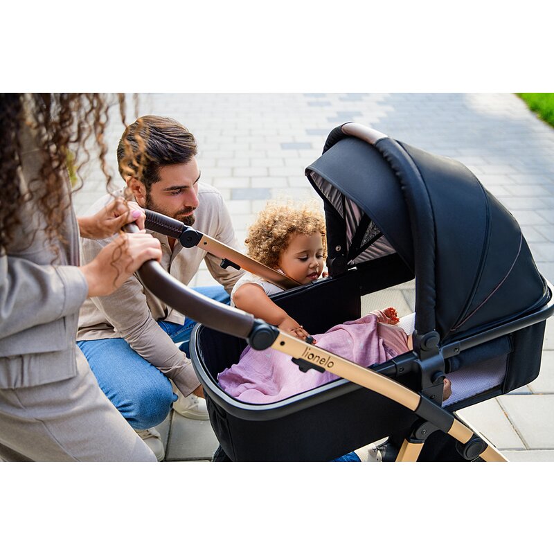 Carucior 3 in 1 Lionelo Amber, Bej