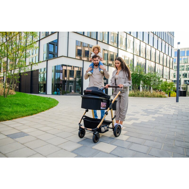 Carucior 3 in 1 Lionelo Amber, Bej