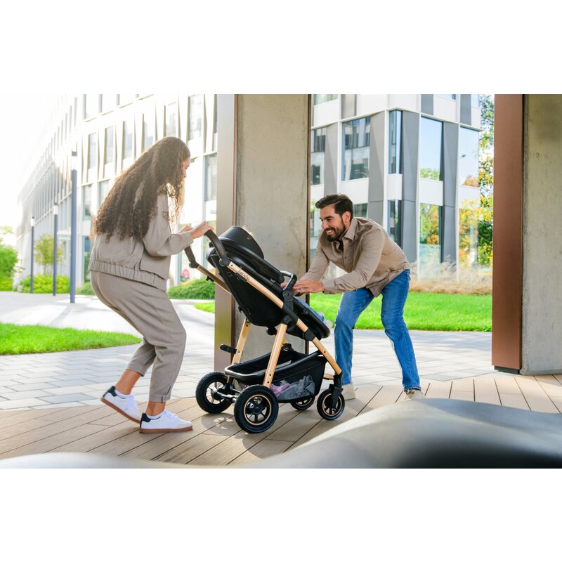 Carucior 3 in 1 Lionelo Amber, Bej