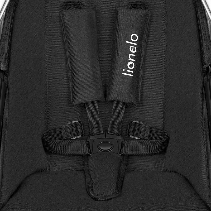 Carucior 3 in 1 Lionelo Amber, Negru Silver