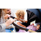 Carucior 3 in 1 Lionelo Amber, Negru Silver