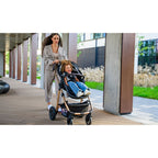 Carucior 3 in 1 Lionelo Amber, Negru Silver