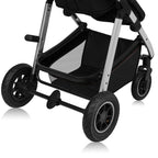Carucior 3 in 1 Lionelo Amber, Negru Silver