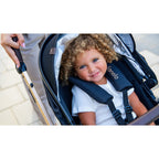 Carucior 3 in 1 Lionelo Amber, Negru Silver