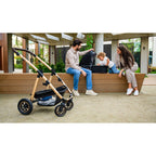 Carucior 3 in 1 Lionelo Amber, Negru Silver