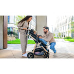 Carucior 3 in 1 Lionelo Amber, Negru Silver