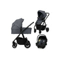 Carucior 3 in 1 Lionelo Amber Plus Gri - vedere de ansamblu