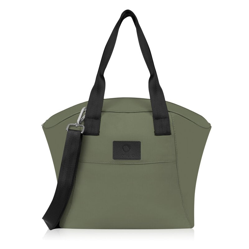 Carucior 3 in 1, Lionelo, Amber Plus, Cadru aluminiu, Cu landou intarit si salteluta moale, Cu scoica auto testata ADAC, Reversibil, Maner ajustabil, Cu accesorii, Cu ventilatie panoramica 3D, Pana la 22 kg, EN1888-1, EN1888-2, EN1466, ECE R129, Verde