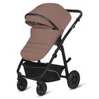 Carucior 3 in 1, Lionelo, Bianka, Transformabil, Cadru aluminiu, Cu landou si salteluta moale, Cu scoica auto, Cu multiple accesorii, Sustine 22 kg, 0 luni+, EN1466:2014+AC:2015, EN1888, Bej Taupe