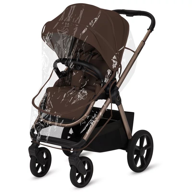 Carucior 3 in 1 Lionelo Carmine, Ciocolatiu