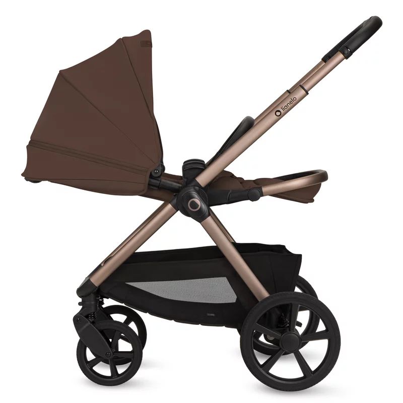 Carucior 3 in 1 Lionelo Carmine, Ciocolatiu