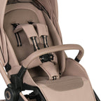 Carucior 3 in 1 Lionelo Freya cu Scoica Auto Astrid i-Size ADAC, Landou si Parte Sport, 0-22 kg, Bej