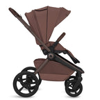 Carucior 3 in 1 Lionelo Freya cu Scoica Auto Astrid i-Size ADAC, Landou si Parte Sport, 0-22 kg, Maro