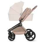 Carucior 3 in 1 Lionelo Freya cu Scoica Auto Astrid i-Size ADAC, Landou si Parte Sport, 0-22 kg, Bej