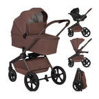 Carucior 3 in 1 Lionelo Freya Maro - scoica auto Astrid i-Size