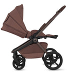 Carucior 3 in 1 Lionelo Freya cu Scoica Auto Astrid i-Size ADAC, Landou si Parte Sport, 0-22 kg, Maro