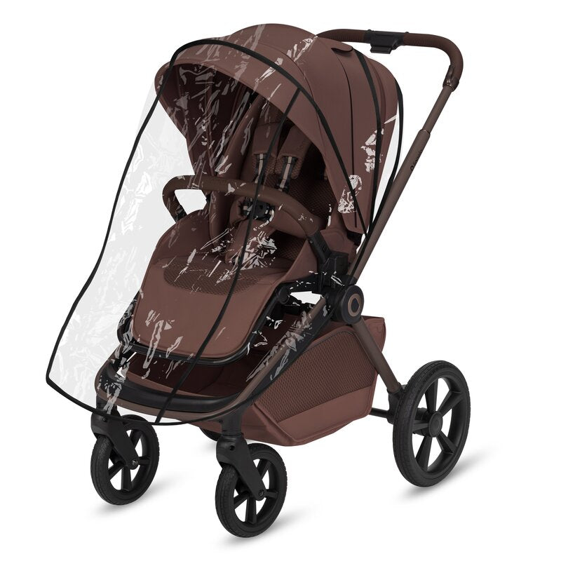 Carucior 3 in 1 Lionelo Freya cu Scoica Auto Astrid i-Size ADAC, Landou si Parte Sport, 0-22 kg, Maro
