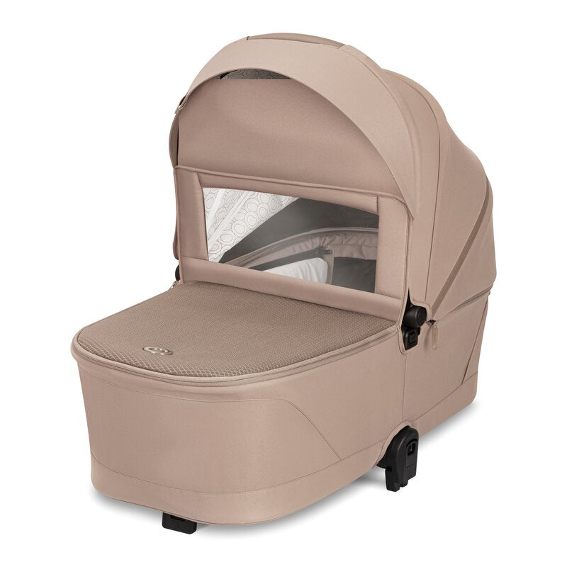 Carucior 3 in 1 Lionelo Freya cu Scoica Auto Astrid i-Size ADAC, Landou si Parte Sport, 0-22 kg, Bej