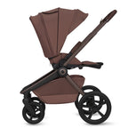 Carucior 3 in 1 Lionelo Freya cu Scoica Auto Astrid i-Size ADAC, Landou si Parte Sport, 0-22 kg, Maro