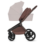 Carucior 3 in 1 Lionelo Freya cu Scoica Auto Astrid i-Size ADAC, Landou si Parte Sport, 0-22 kg, Maro
