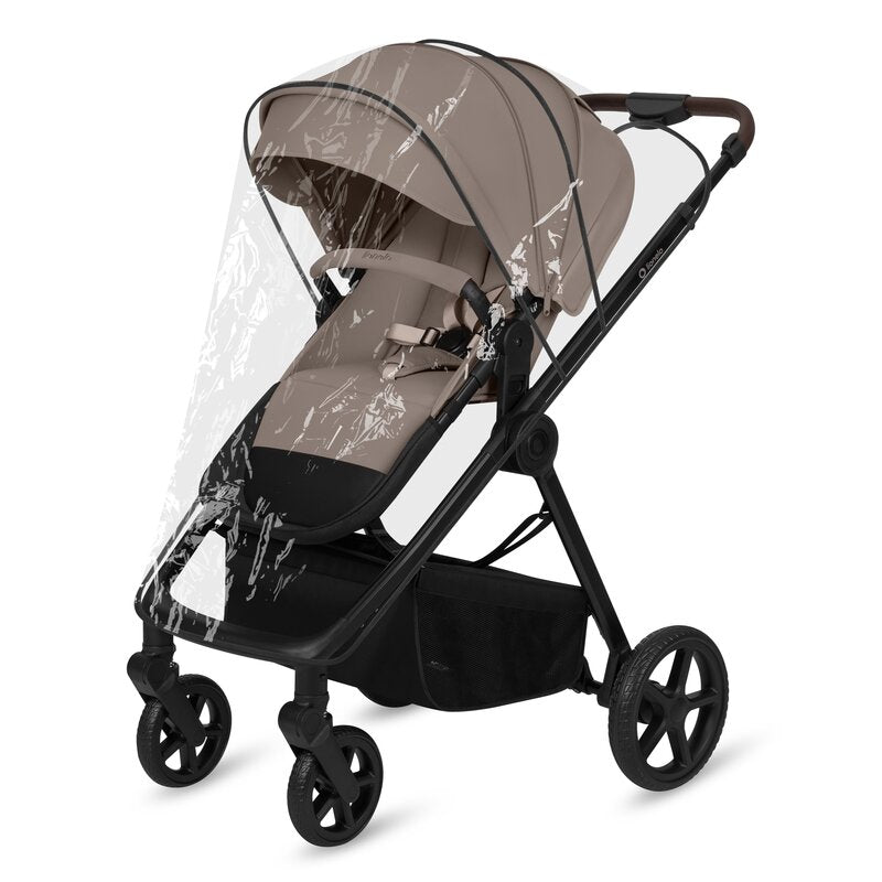 Carucior 3 in 1 Lionelo Greet cu Scoica Auto Astrid Lite i-Size, Landou si Parte Sport, 0-22 kg, Bej