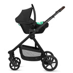 Carucior 3 in 1 Lionelo Greet cu Scoica Auto Astrid Lite i-Size, Landou si Parte Sport, 0-22 kg, Bej