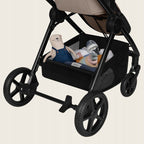Carucior 3 in 1 Lionelo Greet cu Scoica Auto Astrid Lite i-Size, Landou si Parte Sport, 0-22 kg, Bej