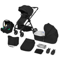 Carucior 3 in 1 Lionelo Greet Negru - vedere de ansamblu