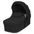 Carucior 3 in 1, Lionelo, Greet, Pana la 15 kg, Cadru aluminiu, Cu landou si salteluta moale, Cu scoica auto, Reversibil, Cu accesorii, Maner, suport pentru picioare, spatar reglabile, Negru