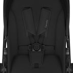 Carucior 3 in 1, Lionelo, Greet, Pana la 15 kg, Cadru aluminiu, Cu landou si salteluta moale, Cu scoica auto, Reversibil, Cu accesorii, Maner, suport pentru picioare, spatar reglabile, Negru