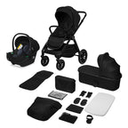 Carucior 3 in 1 Lionelo Layla Negru, imagine 4