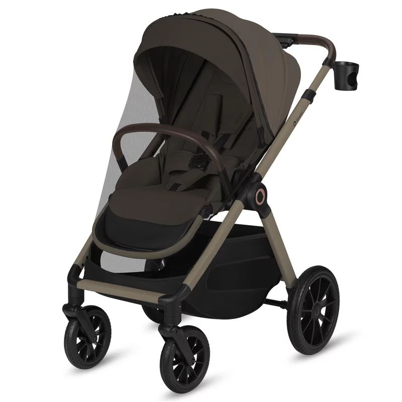 Carucior 3 in 1 Lionelo Layla Bej Taupe, imagine 5