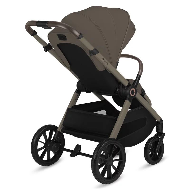 Carucior 3 in 1 Lionelo Layla Bej Taupe, imagine 7
