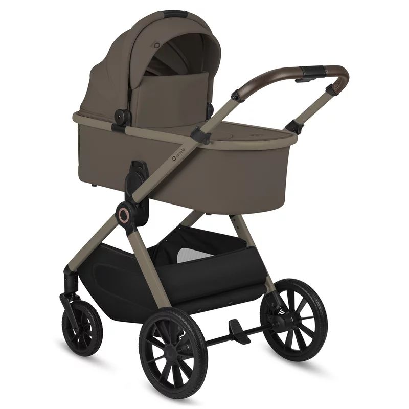 Carucior 3 in 1 Lionelo Layla Bej Taupe, imagine 4