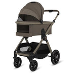 Carucior 3 in 1 Lionelo Layla Bej Taupe, imagine 8