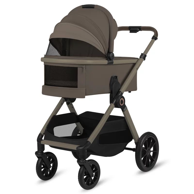 Carucior 3 in 1 Lionelo Layla Bej Taupe, imagine 8