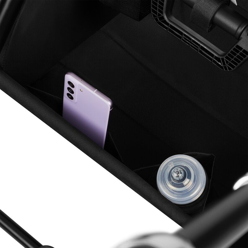 Cărucior 3 in 1 Lionelo Mika Plus | Cadru Aluminiu | Landou Întărit | Scoică ADAC | Reversibil | Negru