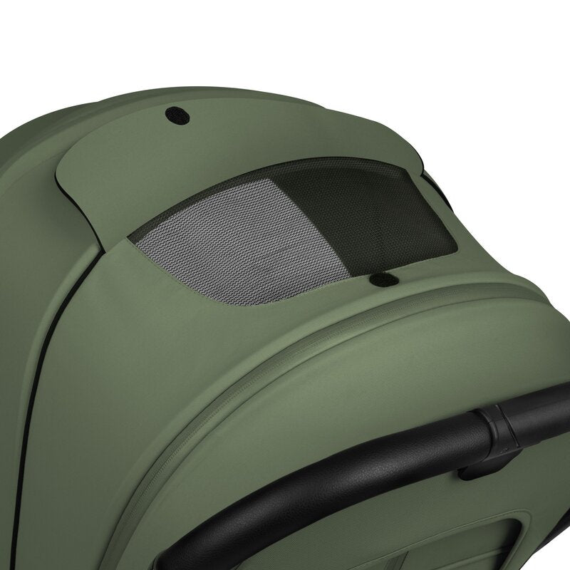 Carucior 3 in 1, Lionelo, Mika Plus, Cadru din aluminiu, Cu landou intarit si salteluta moale, Cu scoica auto testata ADAC, Reversibil, Cu sistem de ventilatie 3D, Cu accesorii, Pana la 22 kg, EN1888-1 EN1888-2 EN1466 ECE R129, Verde