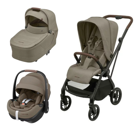 Carucior 3 in 1 Maxi Cosi Leona 2 + landou Sense + scoica Pebble 360 Pro 2