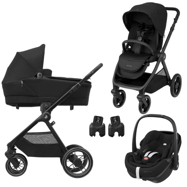 Carucior 3 in 1 Maxi-Cosi Oxford + landou Sense + scoica Pebble 360 Pro 2
