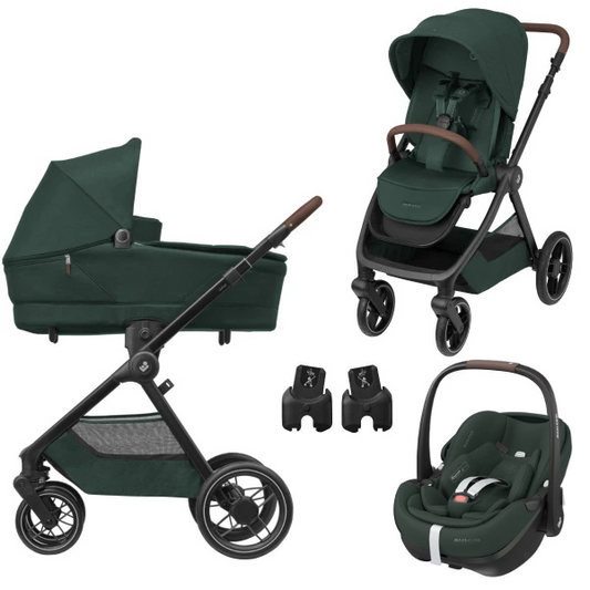 Carucior 3 in 1 Maxi-Cosi Oxford + landou Sense + scoica Pebble 360 Pro 2